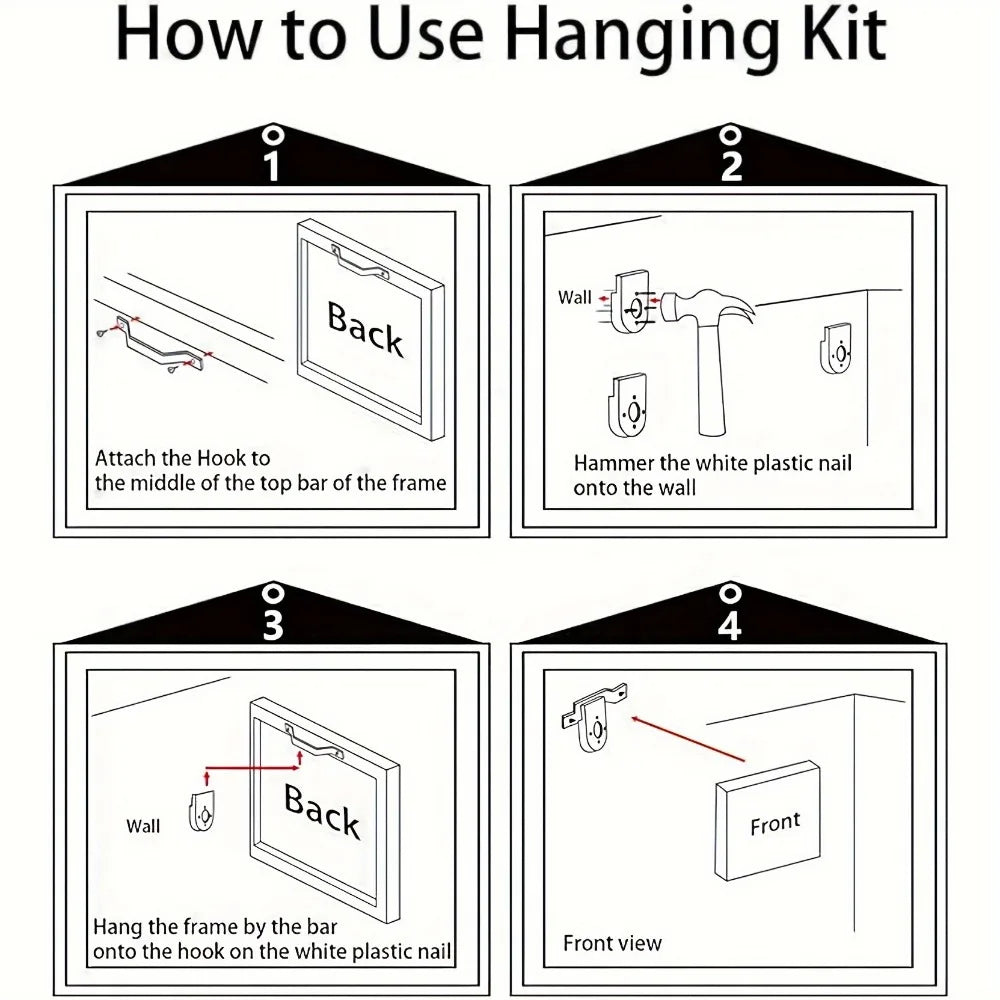 Hign-concerned Abstract Canvas Art Line Dance Geometric Design