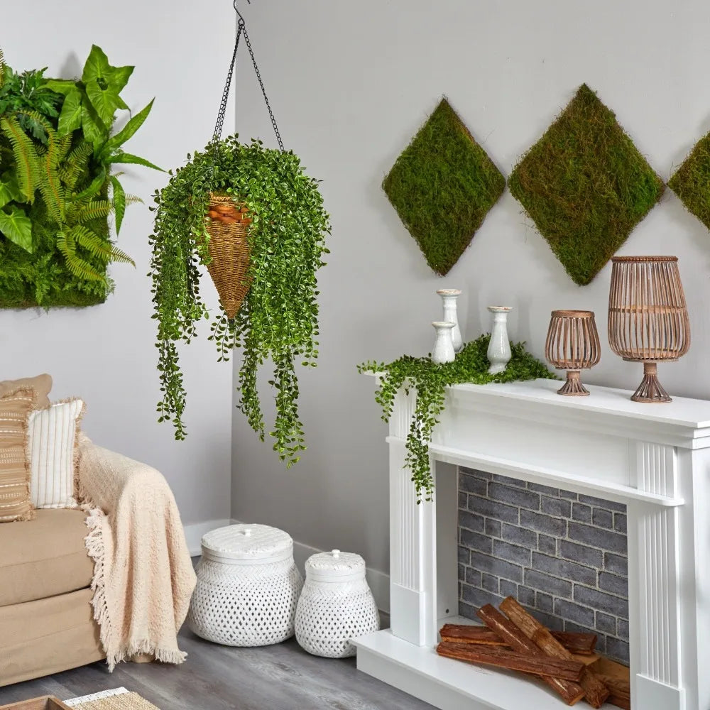 Guangdong Gleditsia Artificial Plant In Hanging Basket