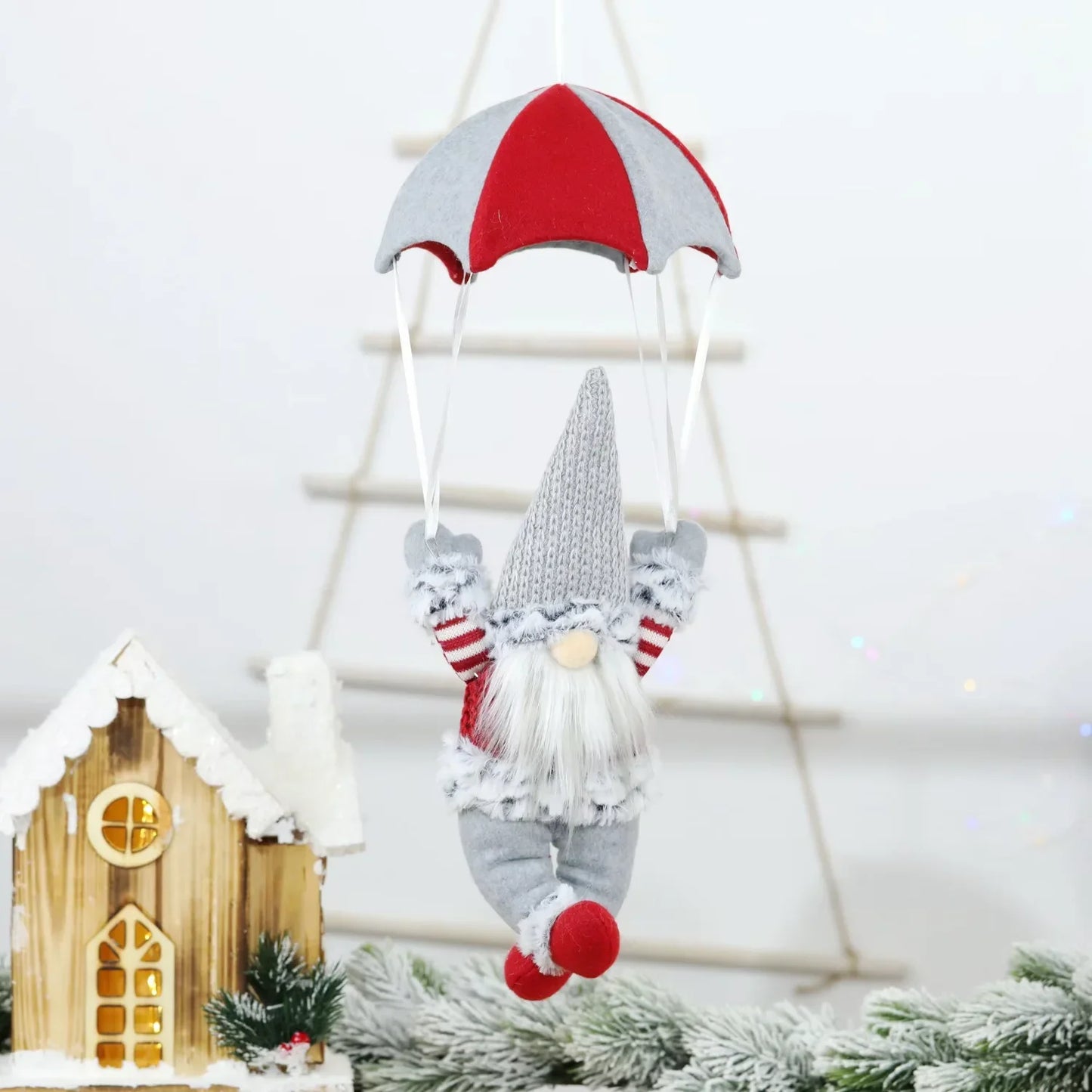 Brand 3228 Parachute Tomte Christmas Dwarf Ornament Doll