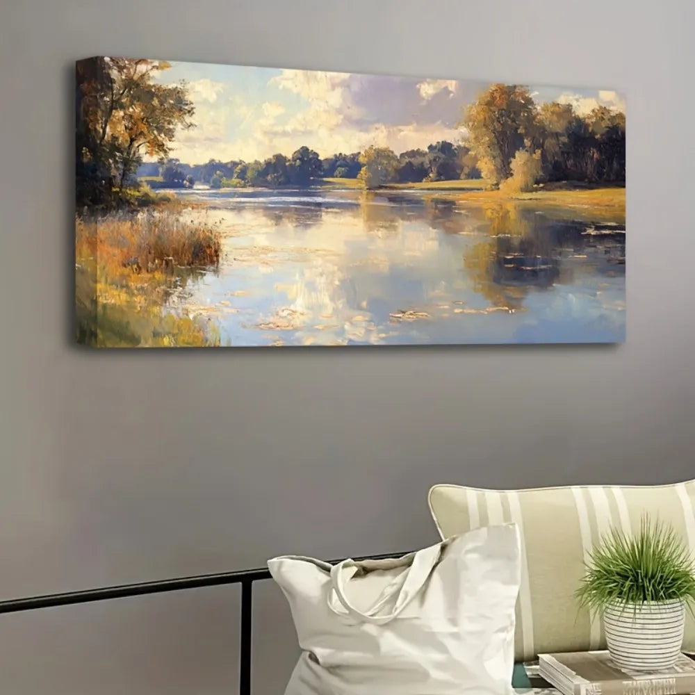 Hign-concerned Natural Landscape Oil Painting Victorian Style Wall Decor