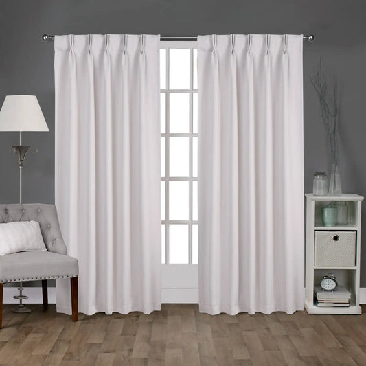 Craft of Weaving Sateen Twill Room Darkening Curtains