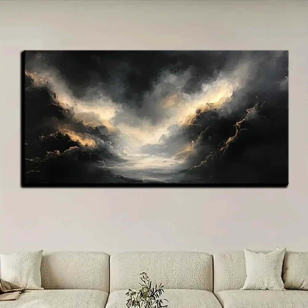 Hign-concerned Abstract Texture Modern Art Painting