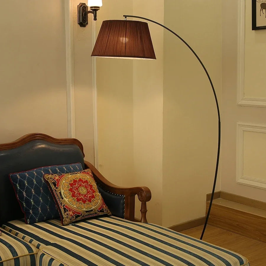 Nordic Living Room Floor Lamp Modern Iron E27 LED Stand