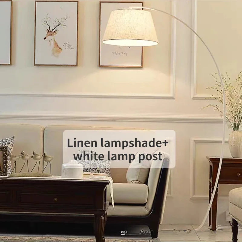 Nordic Living Room Floor Lamp Modern Iron E27 LED Stand