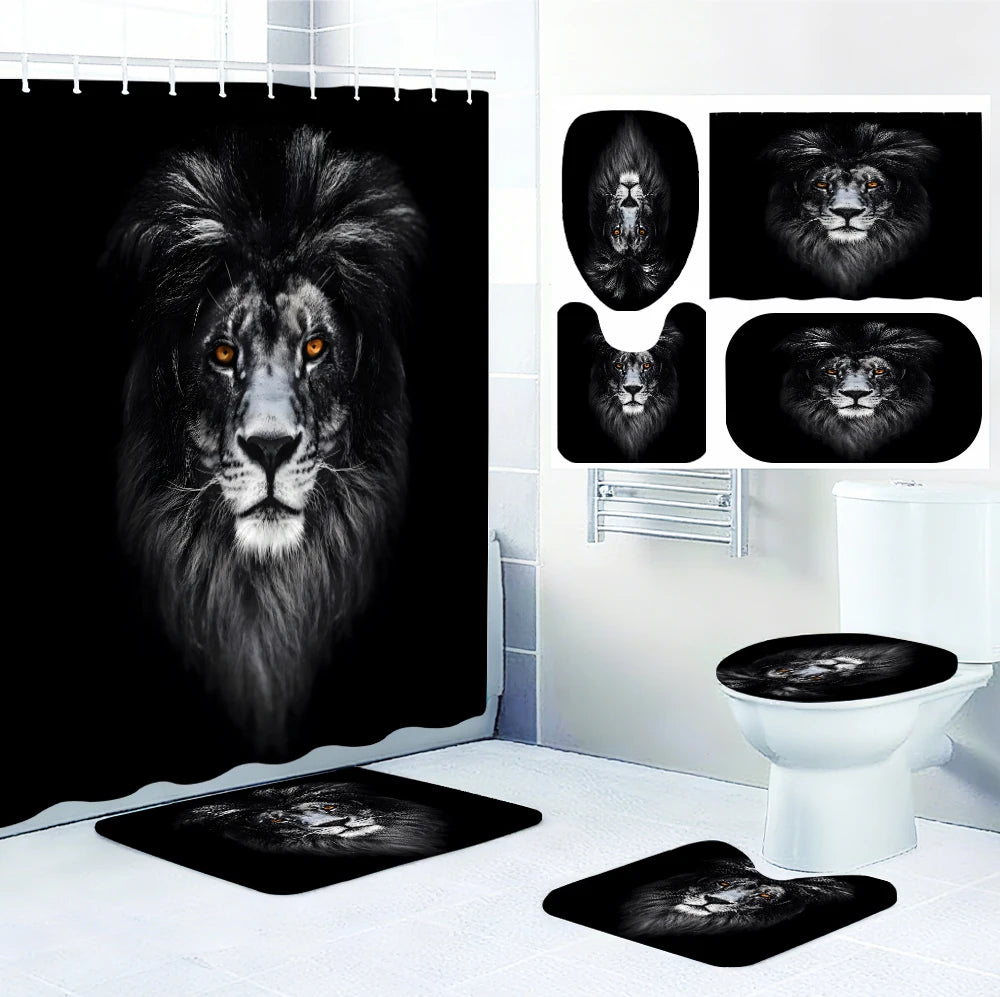 Craft Of Weaving Knit Bathroom Four Piece Set Essentials