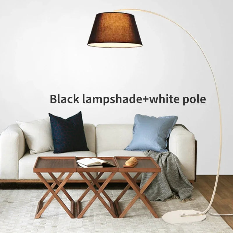 Nordic Living Room Floor Lamp Modern Iron E27 LED Stand