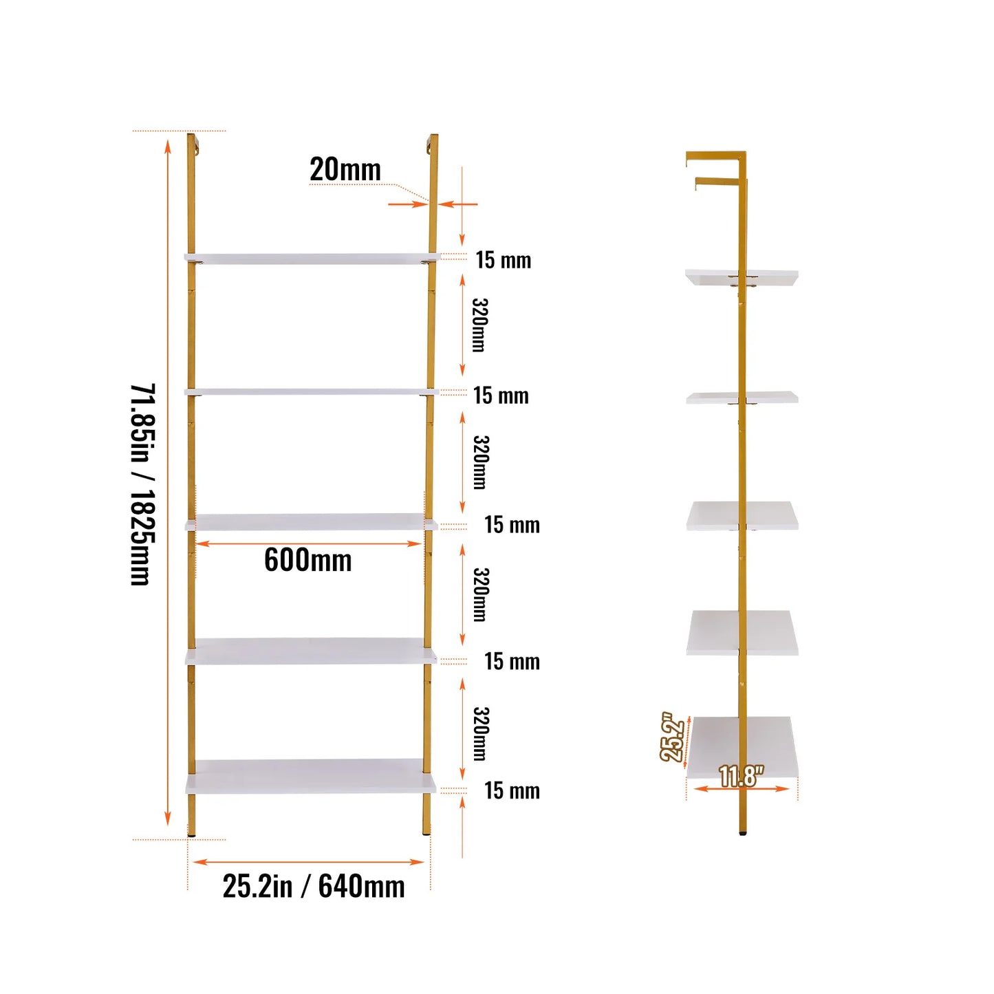 Industrial Pipe Shelf Wall Mount Rack Rustic Wood Bracket