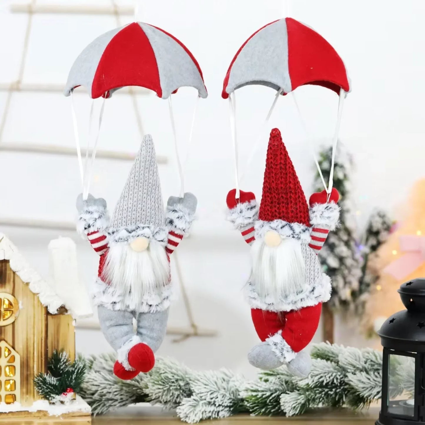Brand 3228 Parachute Tomte Christmas Dwarf Ornament Doll