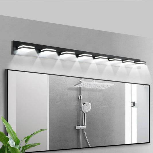 ARLGSITE 8 Light LED Vanity Light Wall Sconce For Bathroom