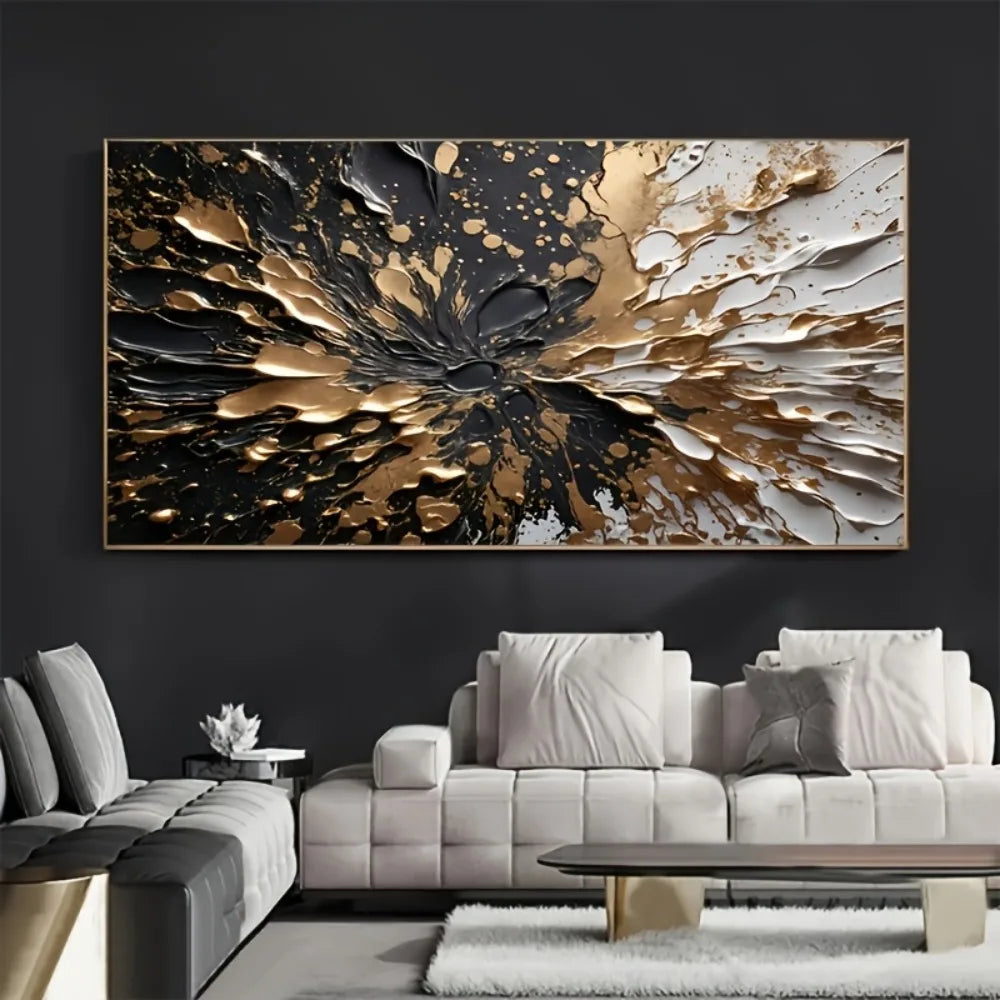 Hign-concerned Abstract Wall Mural for Interior Decoration