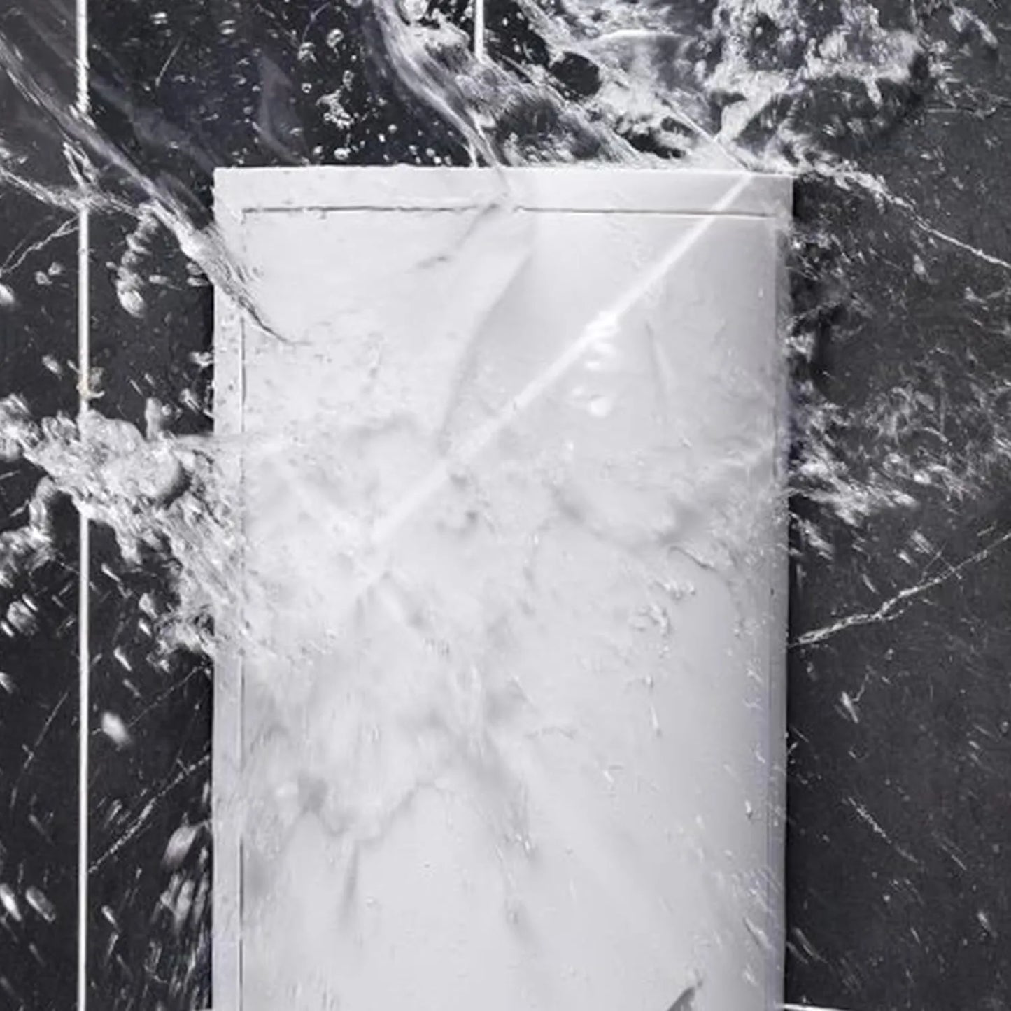 Bymaocar 360 Degree Rotation Tabletop Corner Shelf For Bathroom