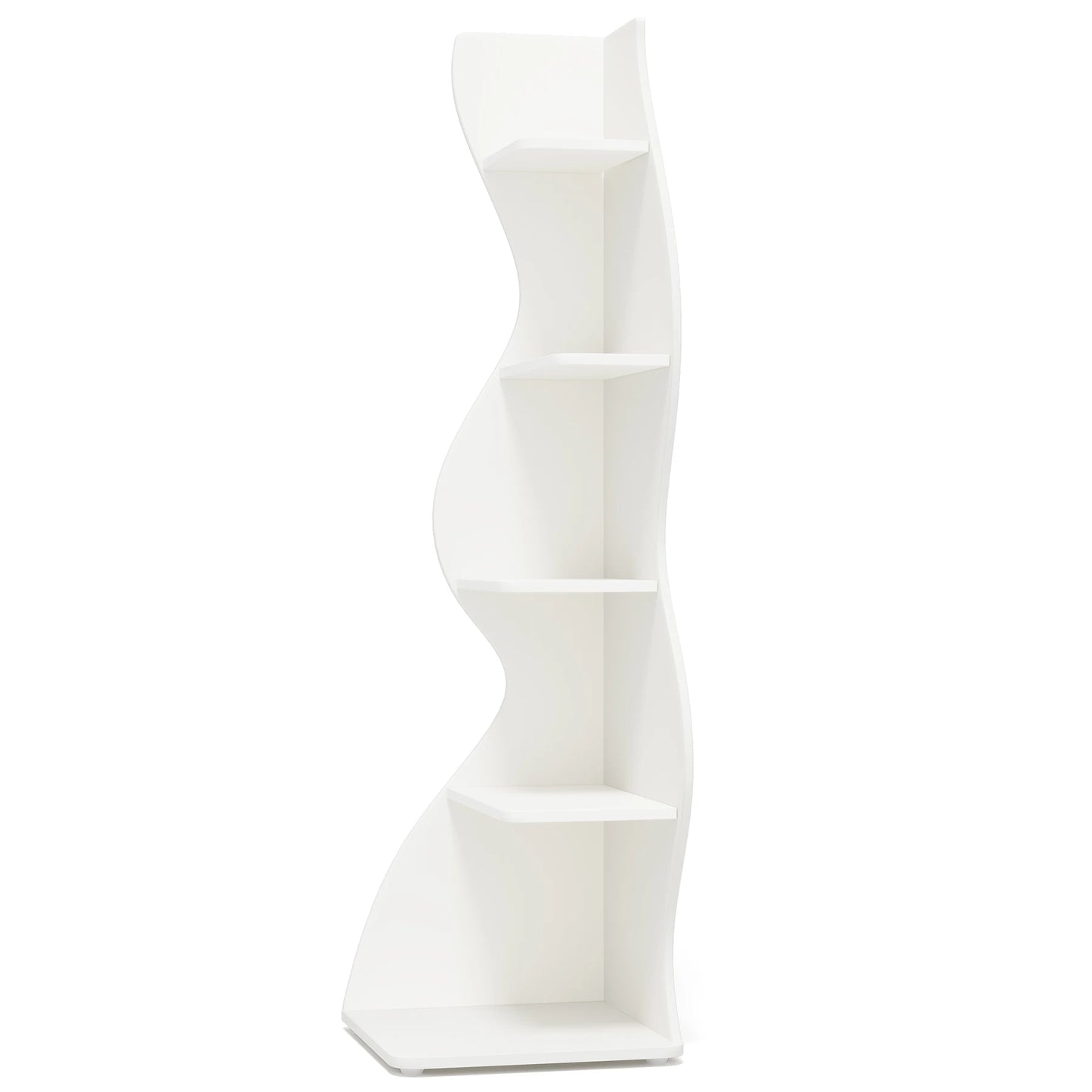 Tribesigns 5 Tier Corner Bookshelf Wall Shelf For Home