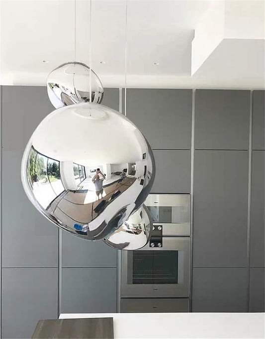 CNDL Nordic Loft Lava LED Pendant Lights Modern Design PVC Hanging Lamps For Living Room Bar Loft Restaurant