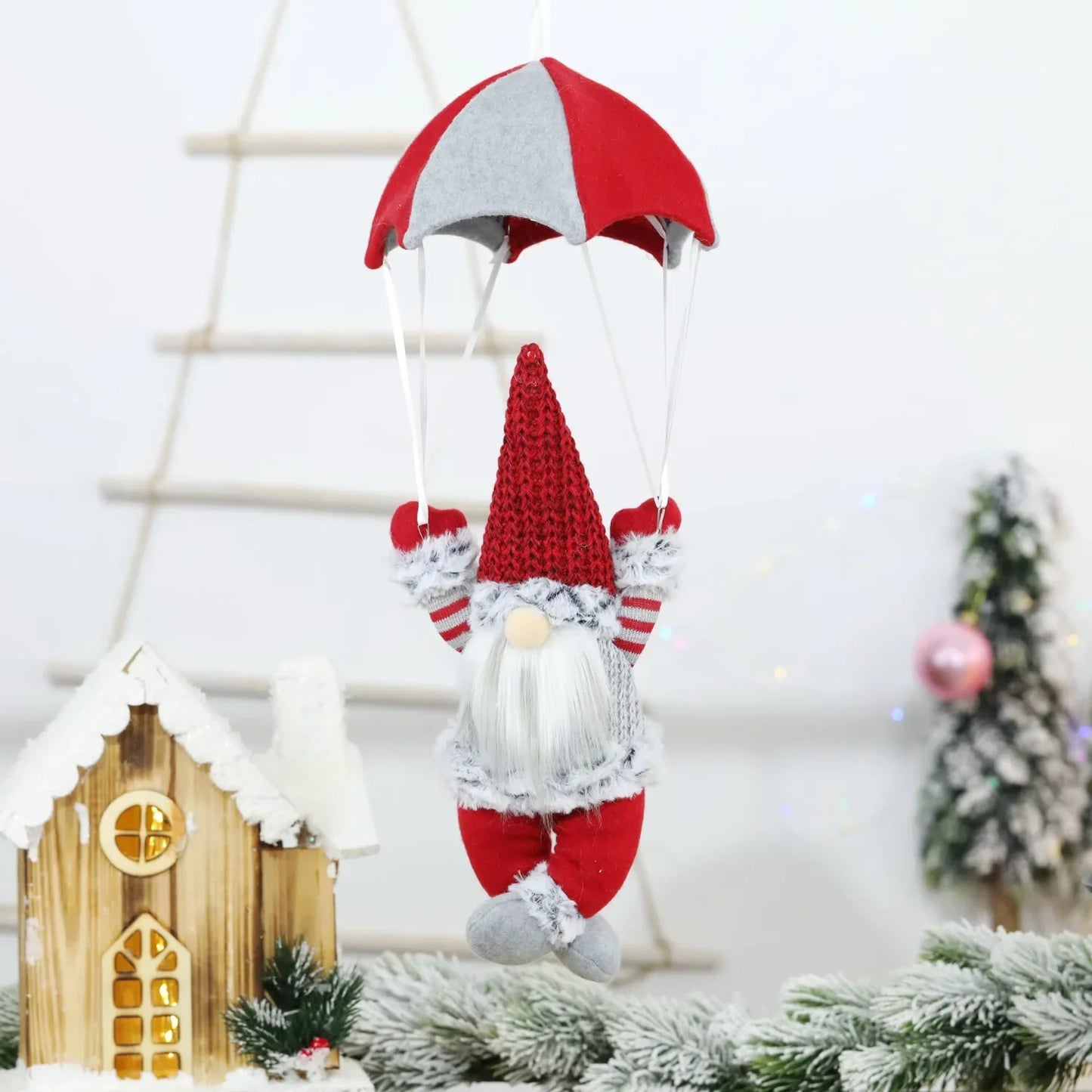 Brand 3228 Parachute Tomte Christmas Dwarf Ornament Doll