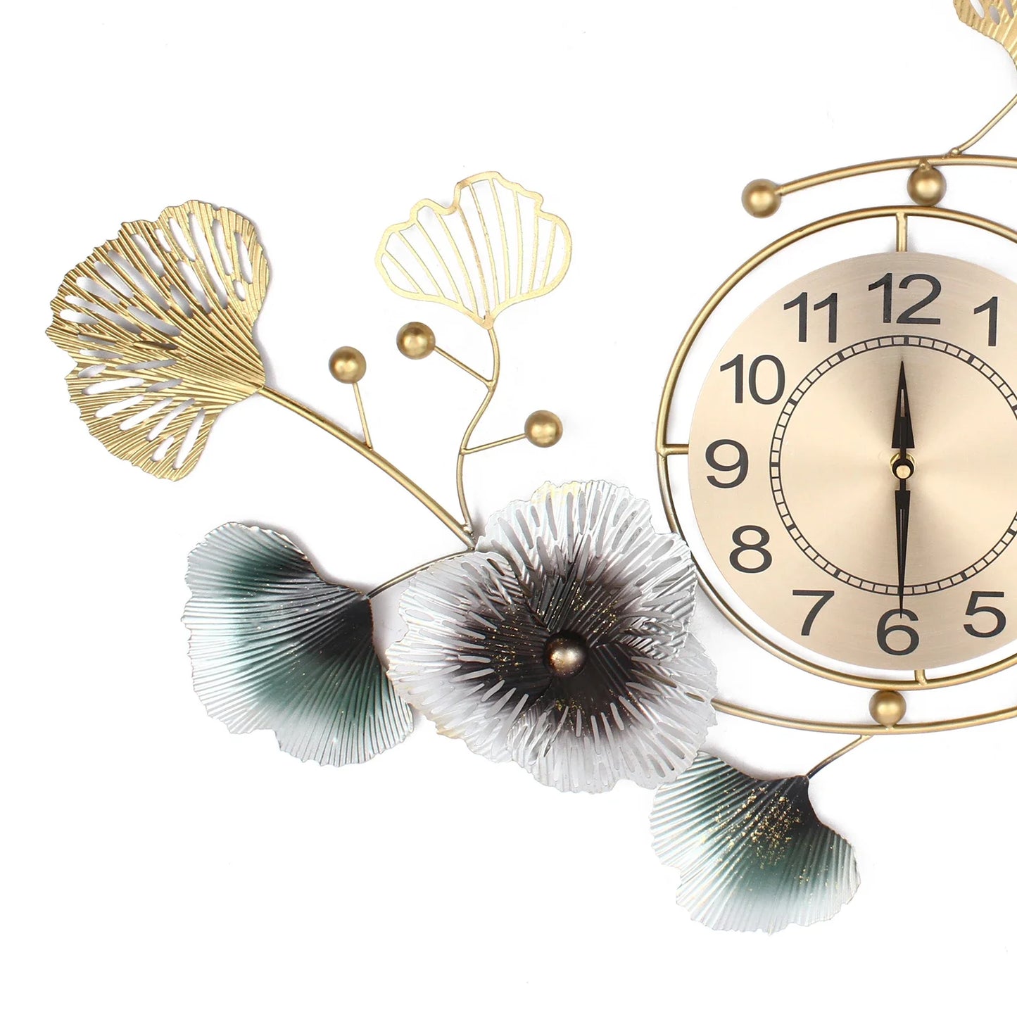 Hign Concerned Silent Movement Wall Clock Nordic Charm Light Luxury